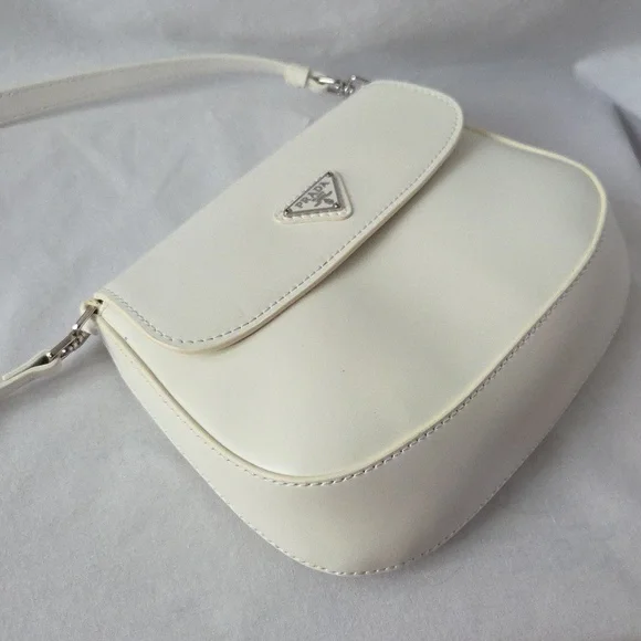 Prada Cleo Flap Leather Handbag - Picture 5 of 16